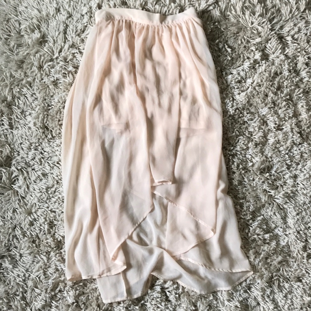 Forever 21 high low skirt